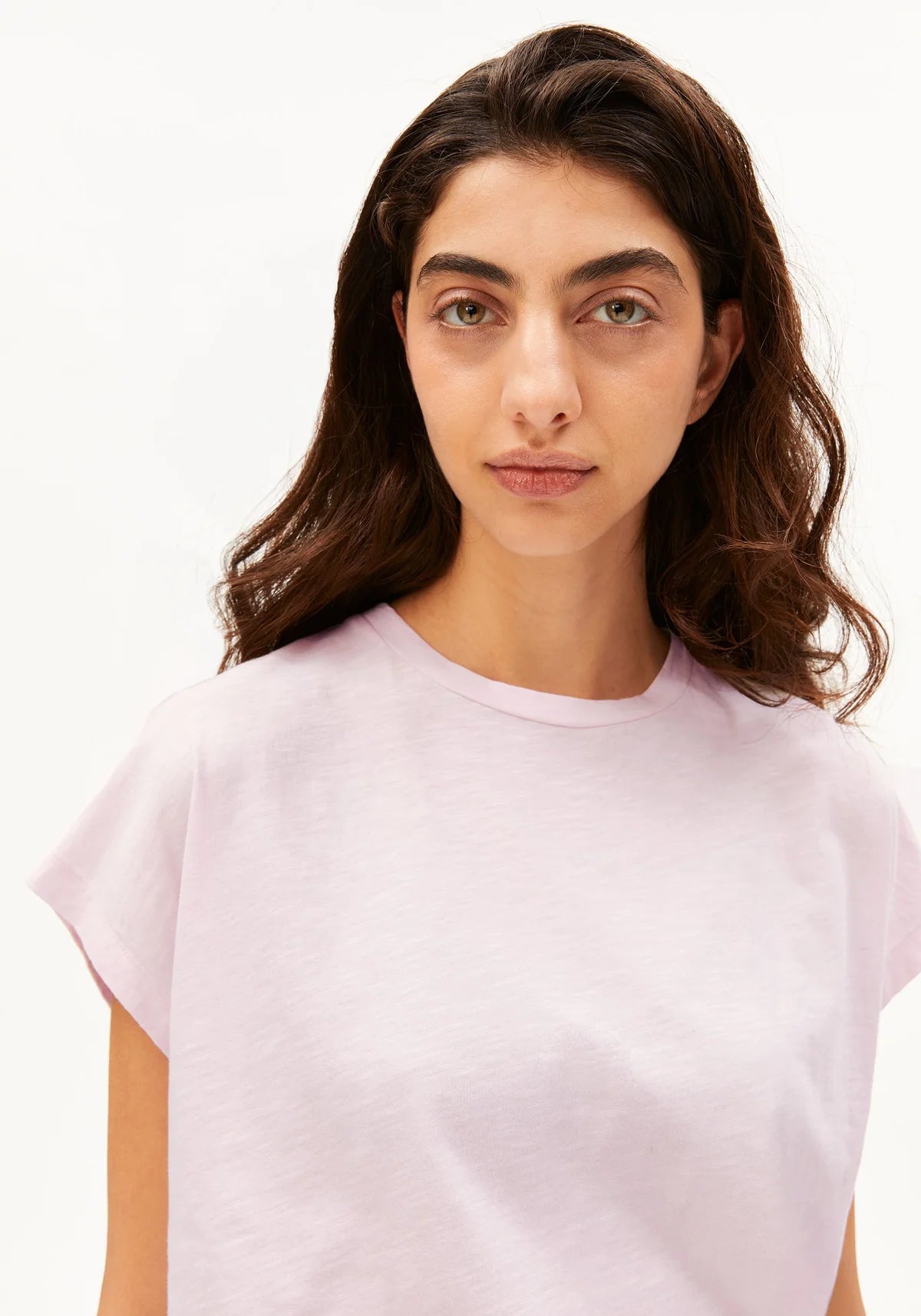 Slub Jersey T-Shirt Pink Mist - Dein Lieblingsladen Concept