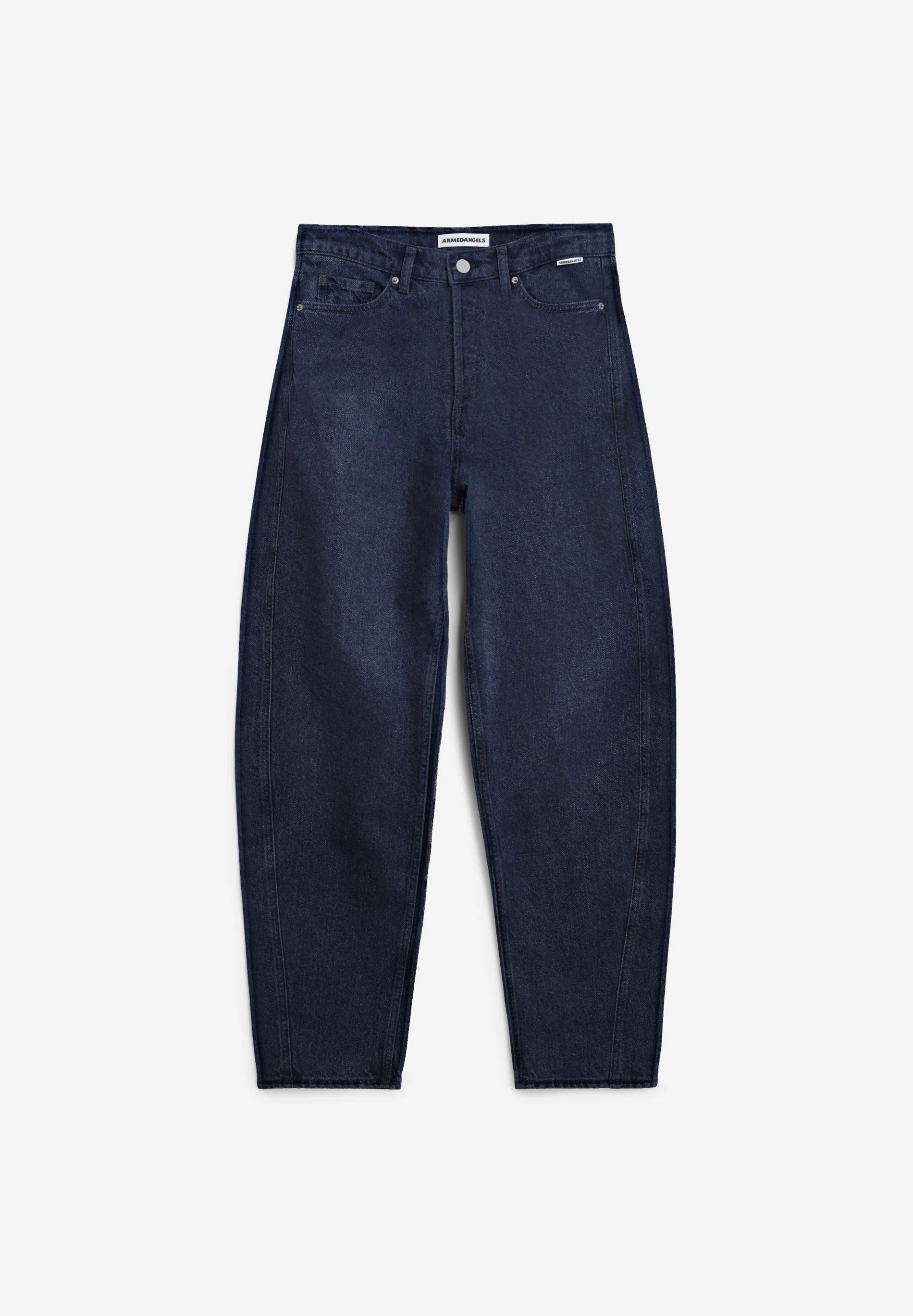 Baarly High Waist Barrel Jeans - fluid ink