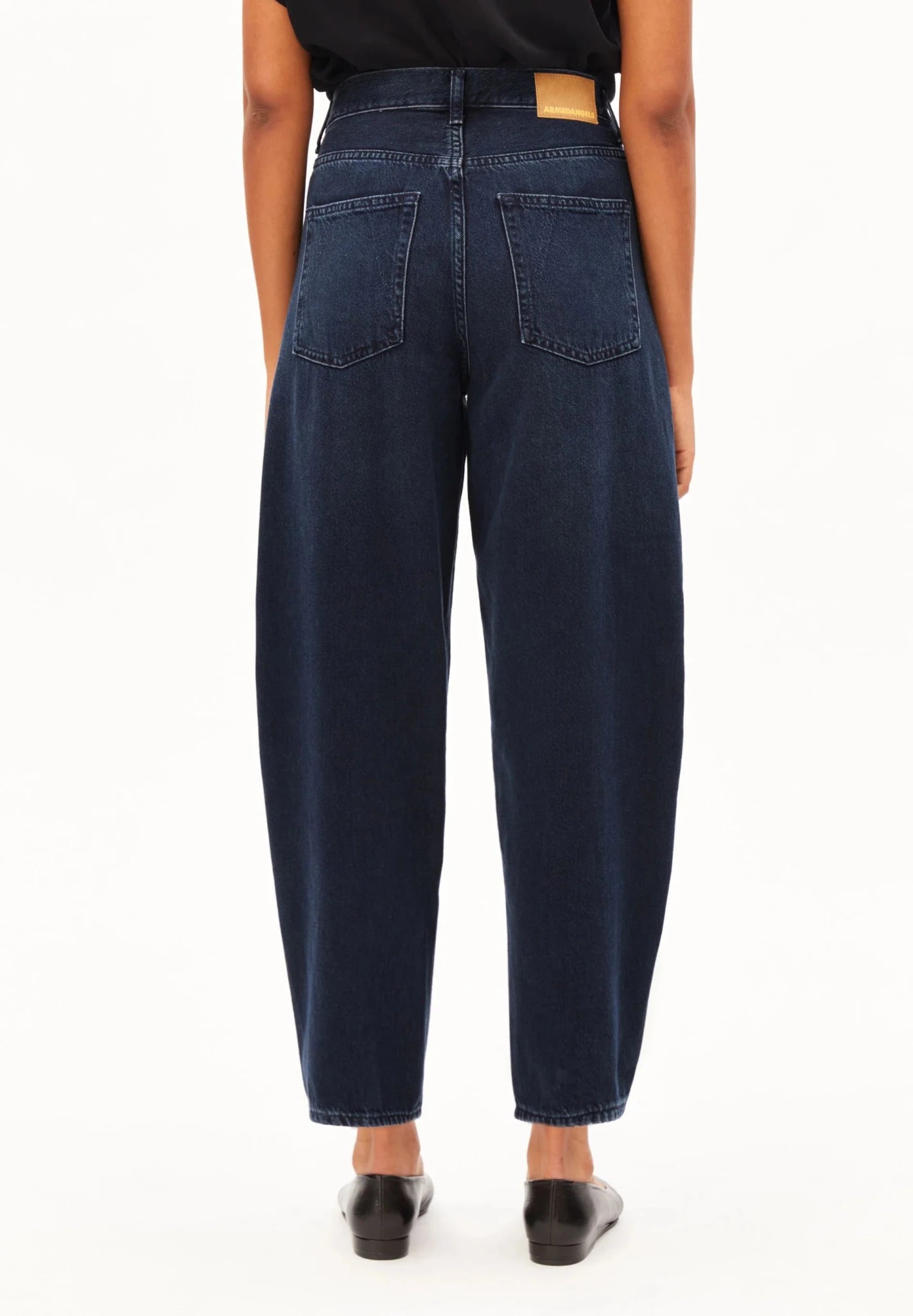 Baarly High Waist Barrel Jeans - fluid ink - Dein Lieblingsladen Concept