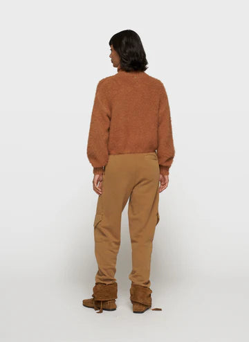 Cropped Knit Turtleneck