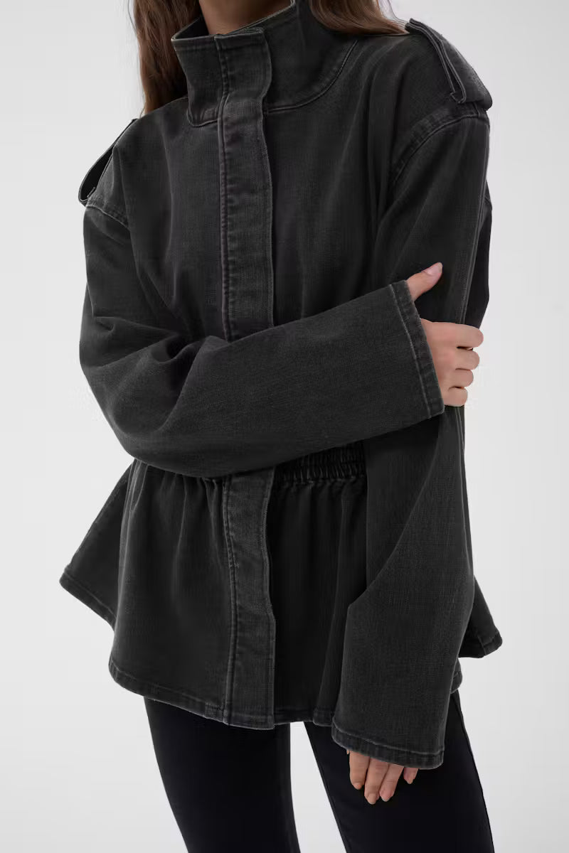 Jeansjacke "MWElodie" Black Wash