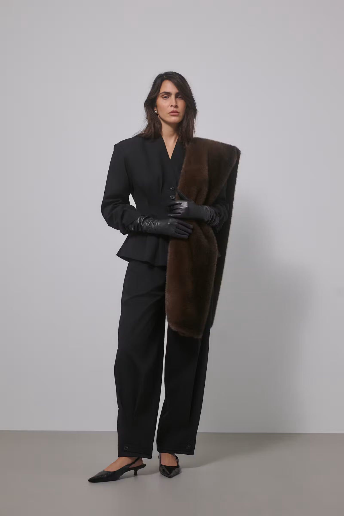 Barrel Pants "MWEvelina" Black