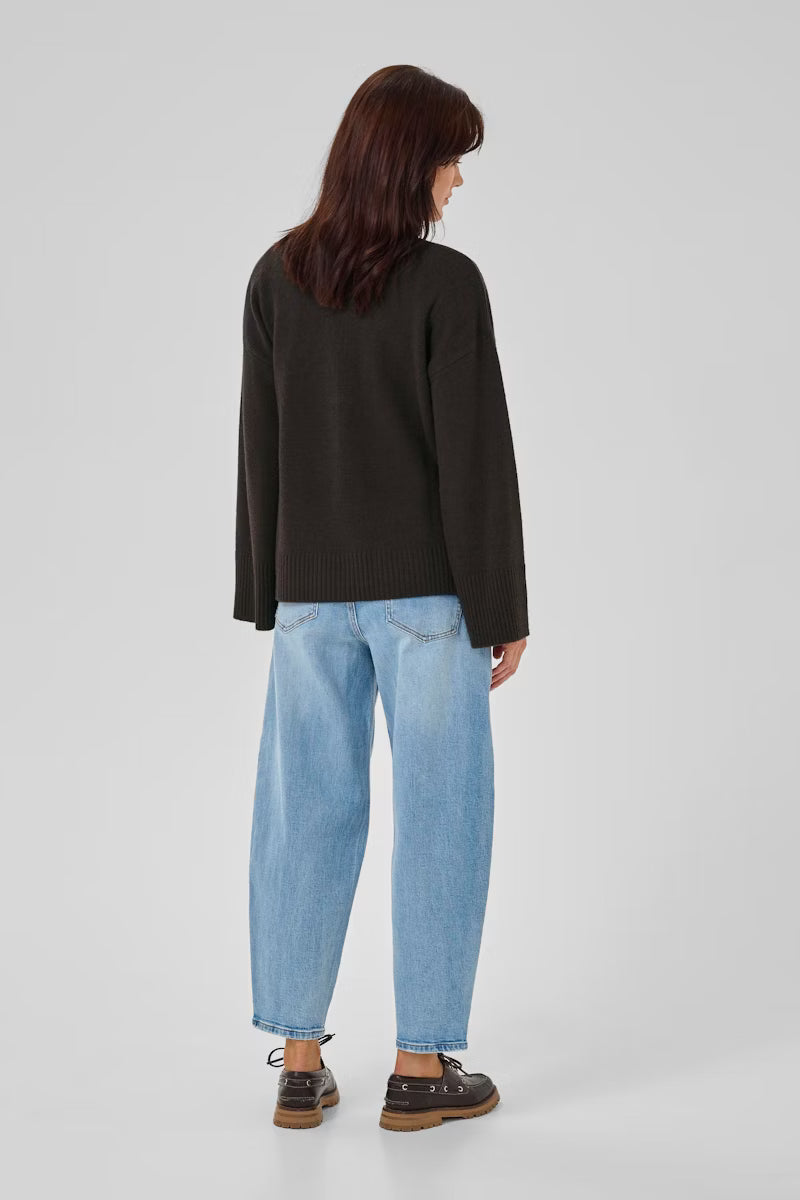 V-Neck Pullover "HuxiMW"
