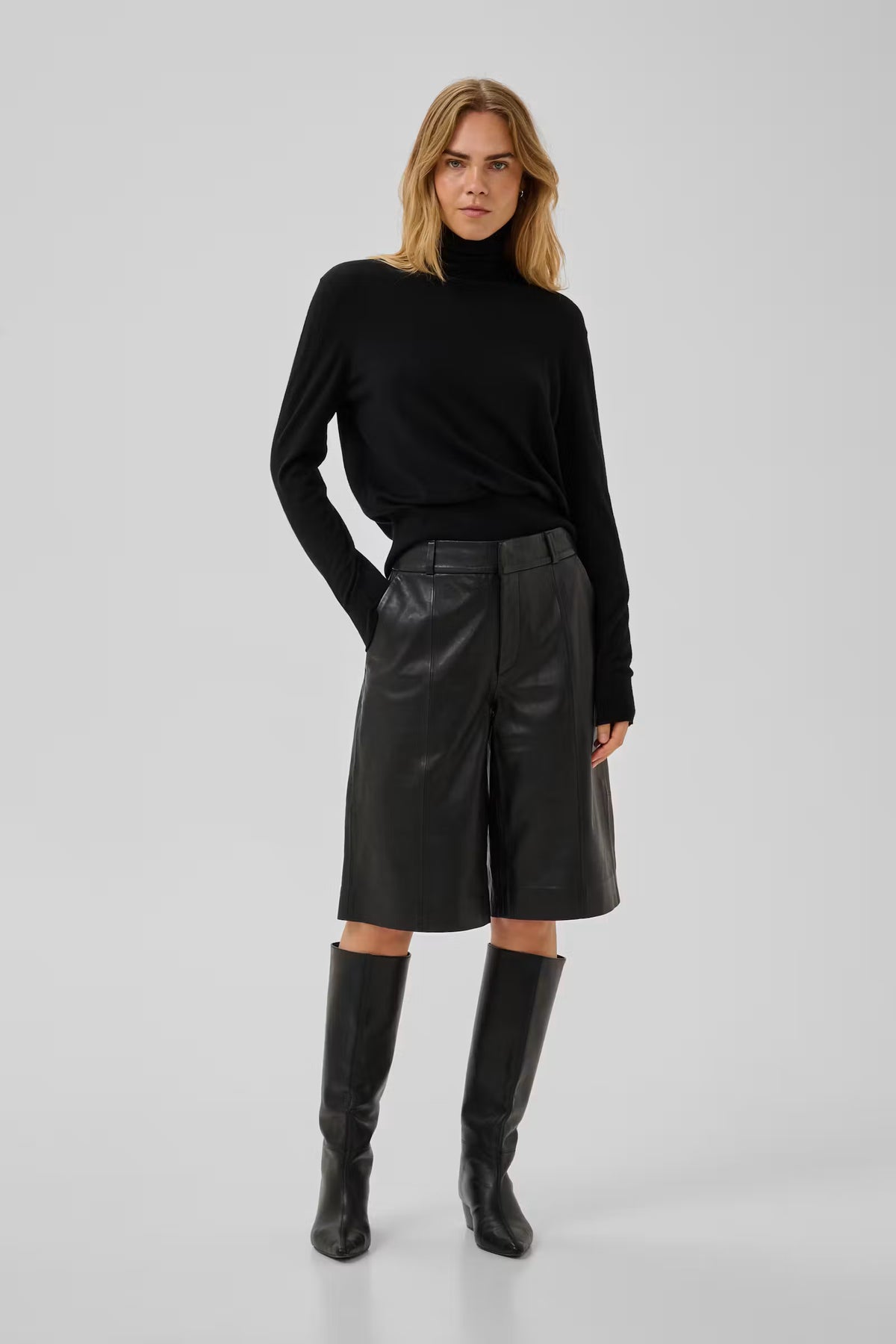 Knit Turtleneck "MWPolly" Black
