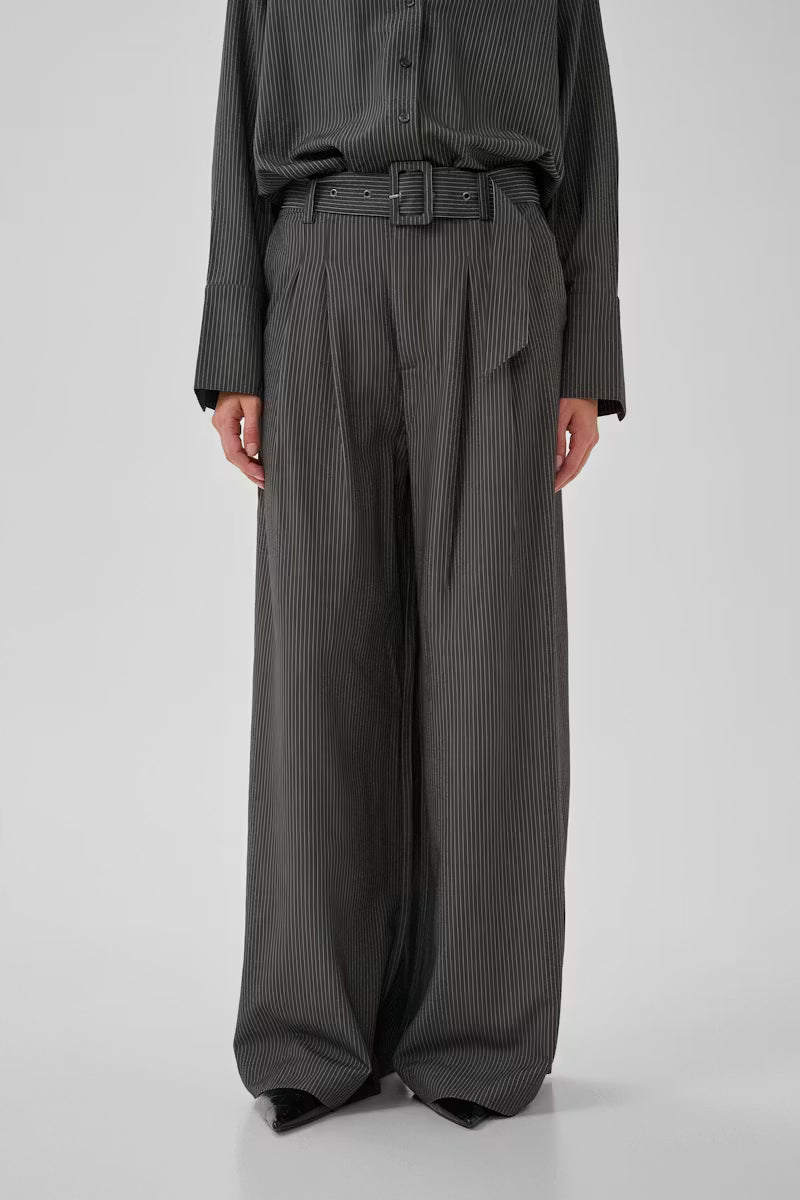 The Pinstriped High Pant