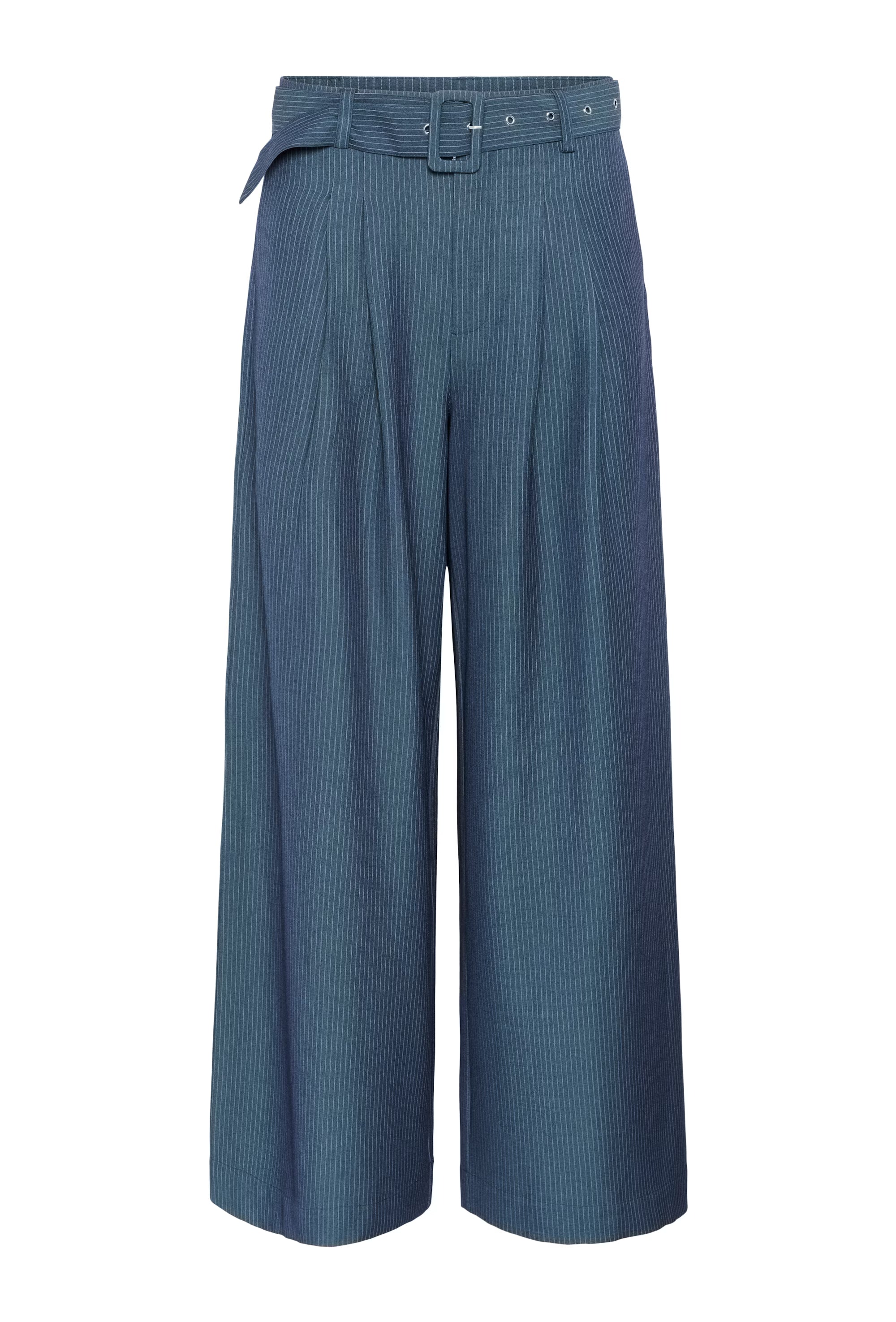 Hose "VittaMW" dark slate with stripes