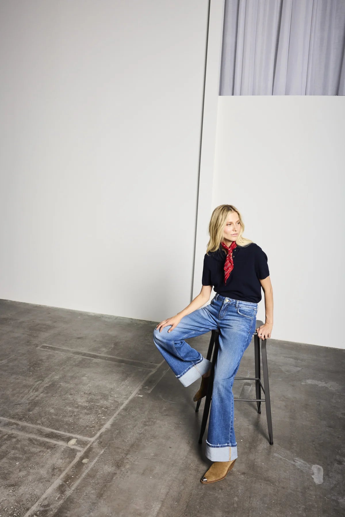 Jeans "P8 Wide Leg"
