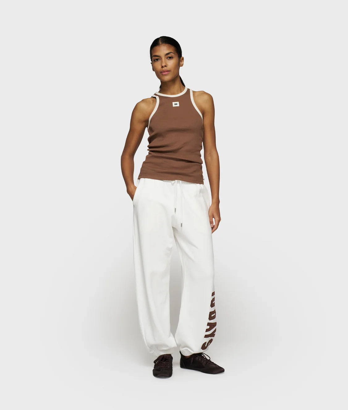 Tank Top Rib Contrast