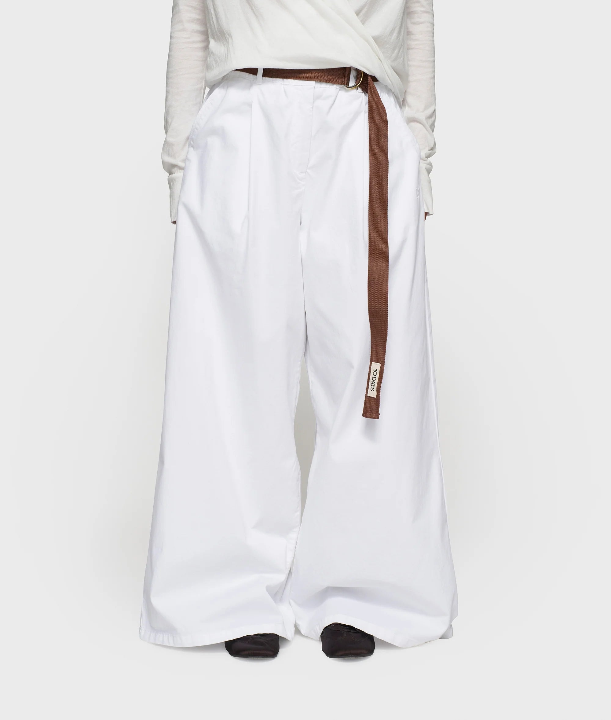 Wide Pants Twill