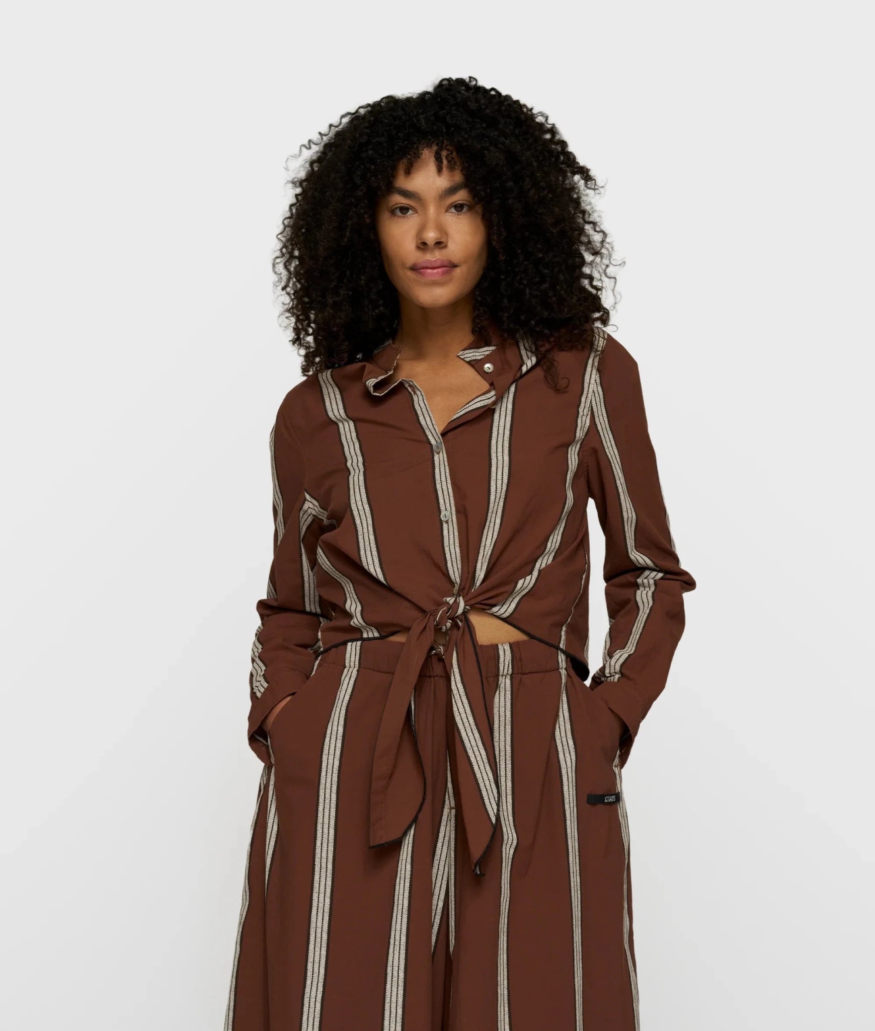 Cropped Knot Blouse - Dein Lieblingsladen Concept