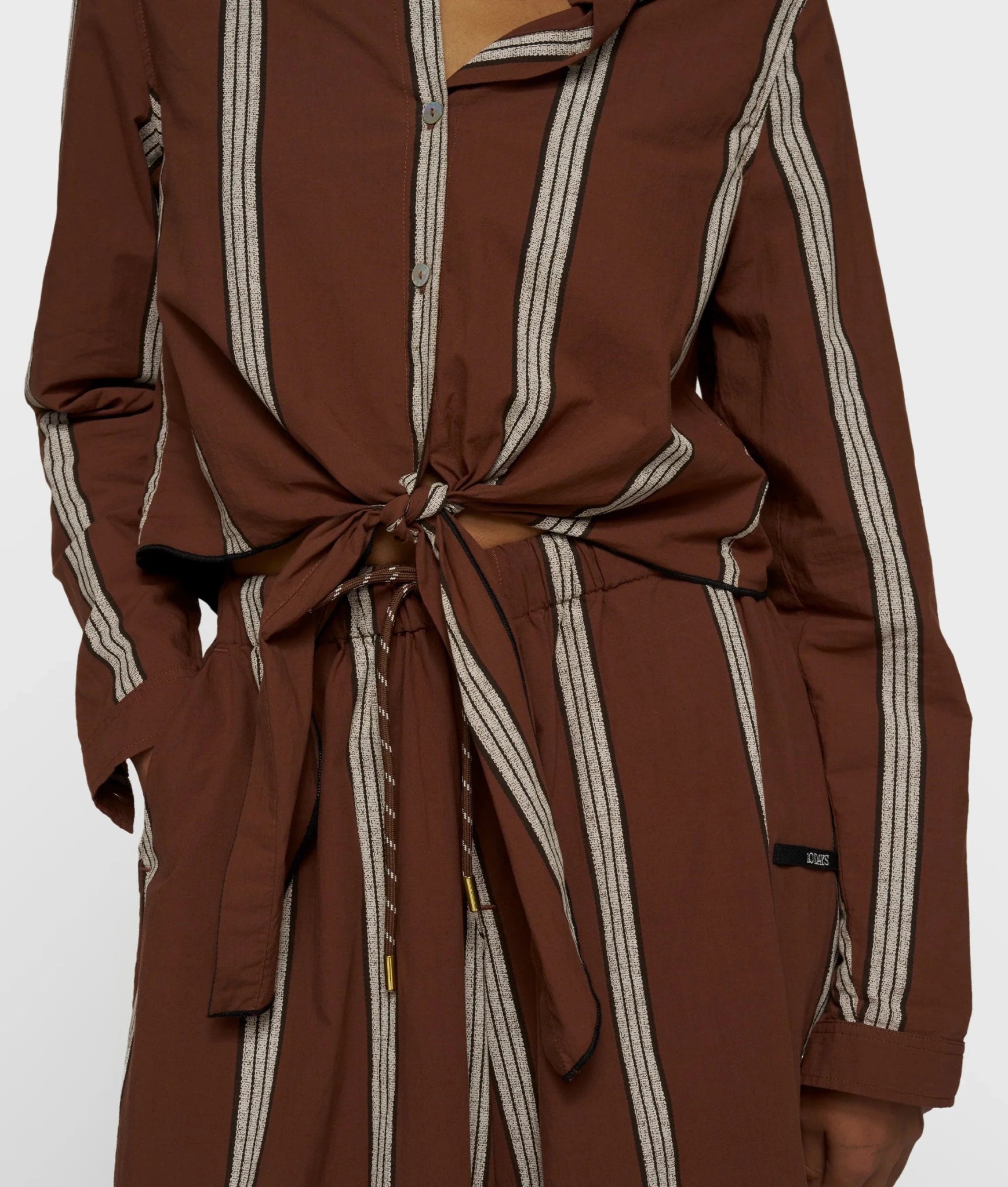 Cropped Knot Blouse - Dein Lieblingsladen Concept