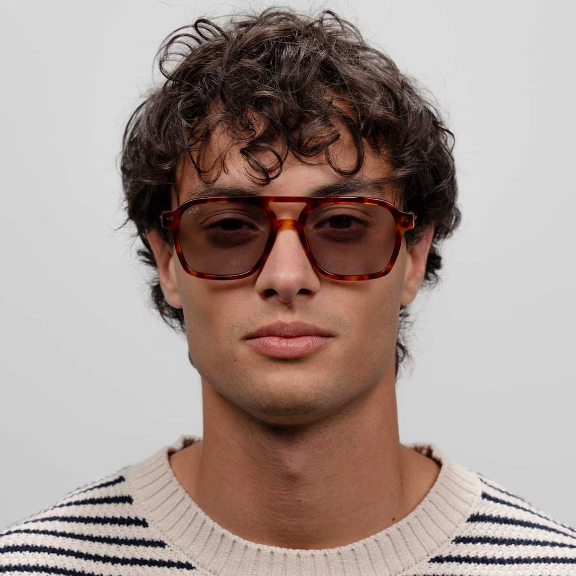 Sonnenbrille „Zurich Edge Maple Tortoise Grey“