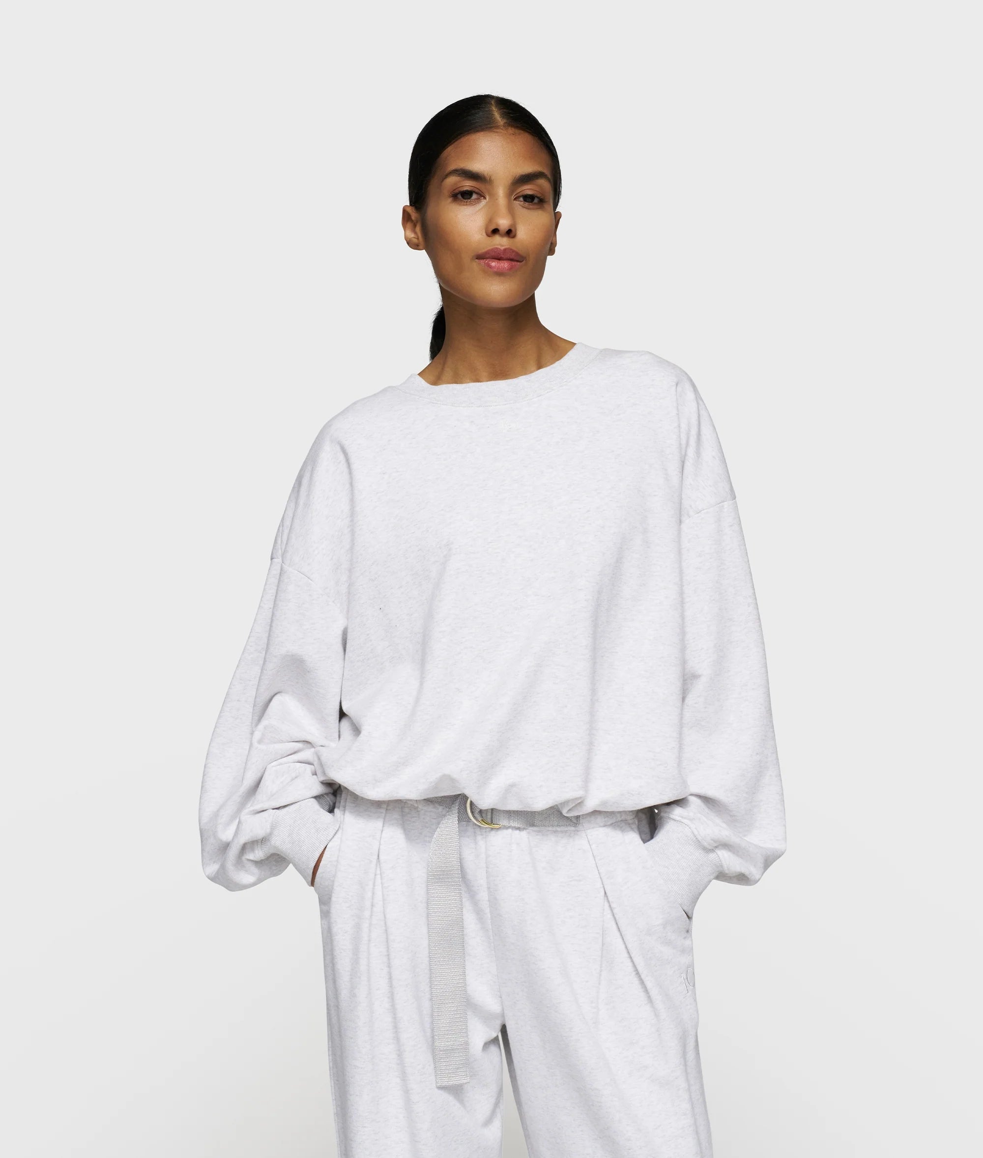 Pleated Sweater Back Stamp
