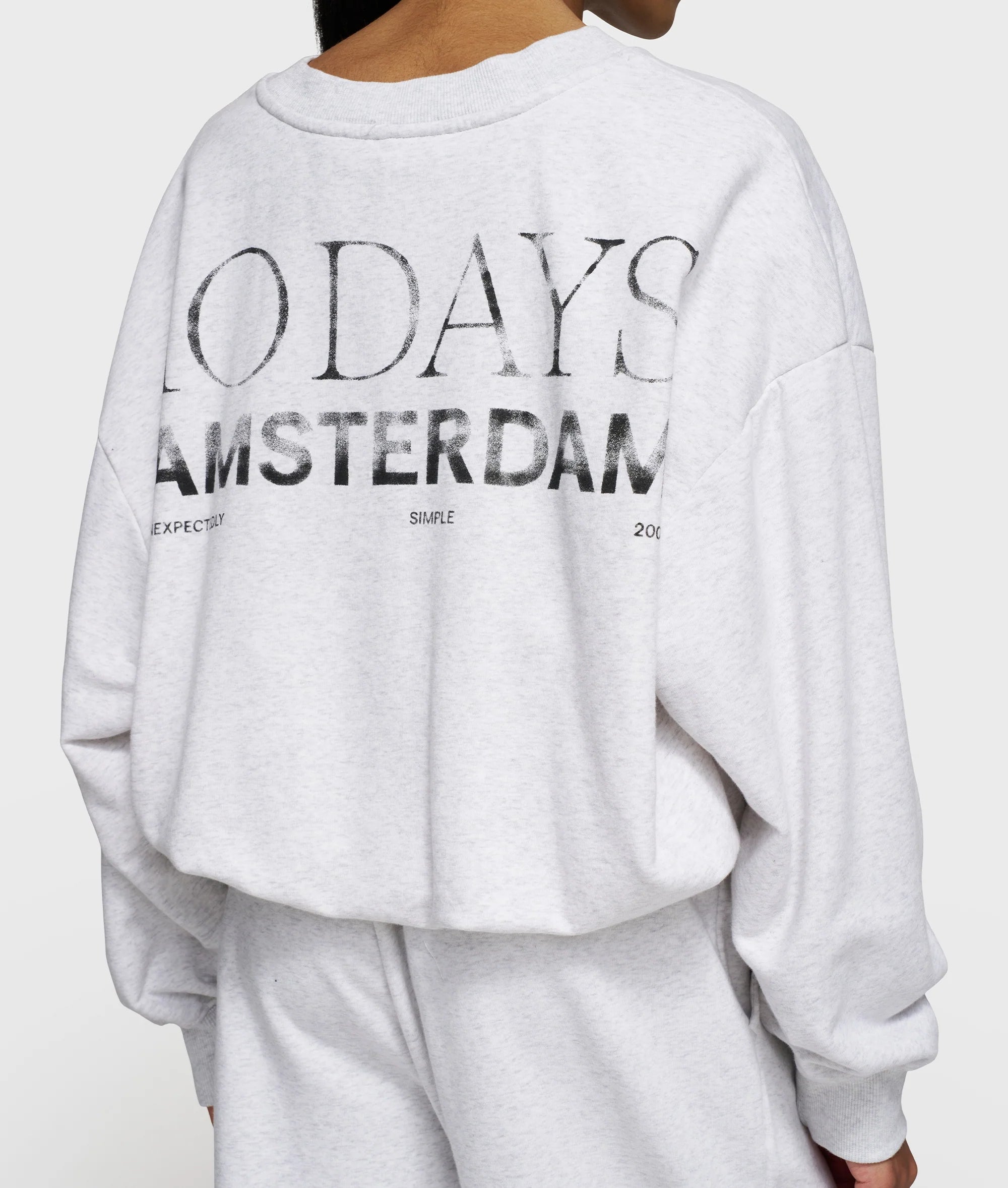Pleated Sweater Back Stamp