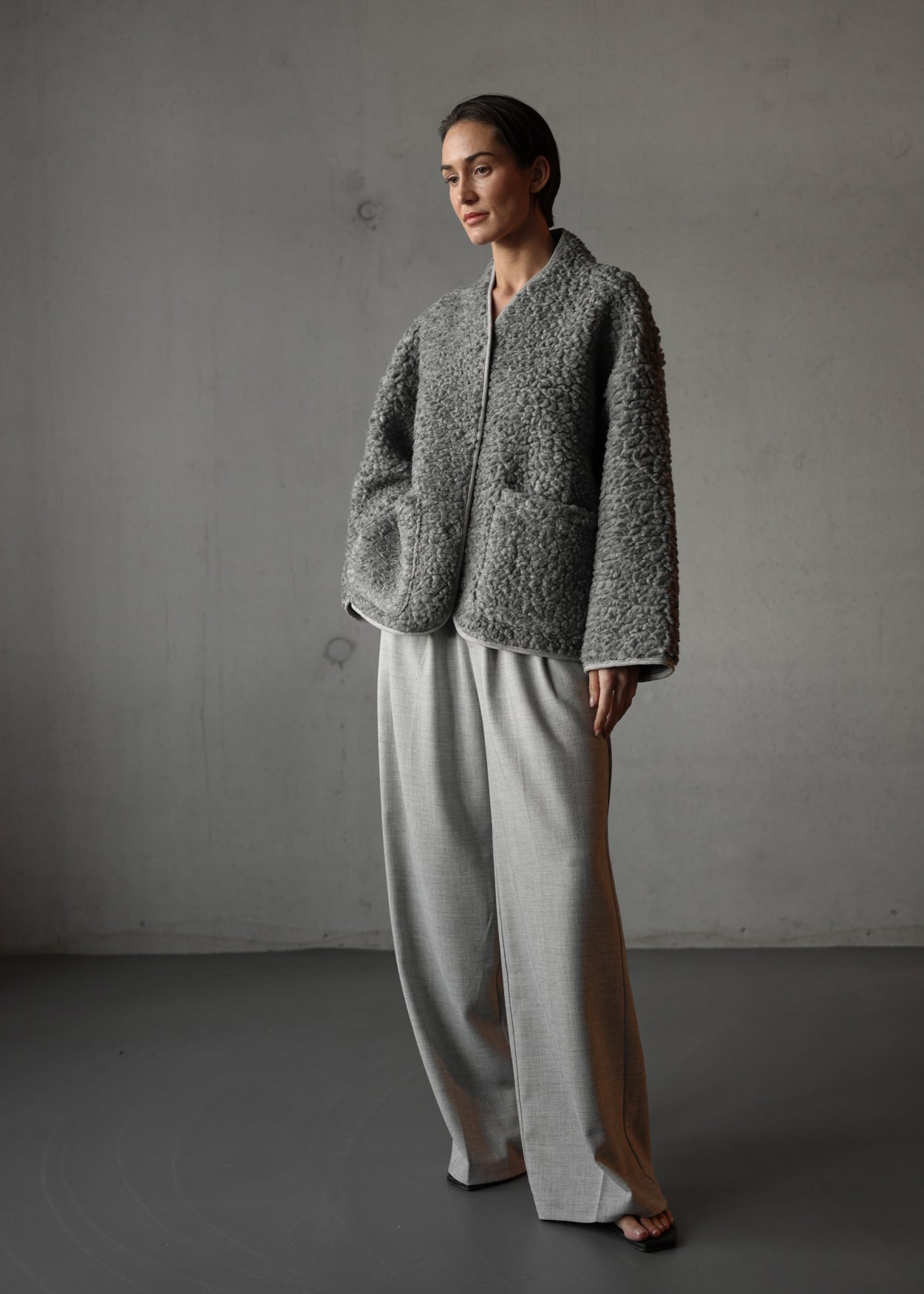 Teddy Jacke "Athena´CL" grey melee