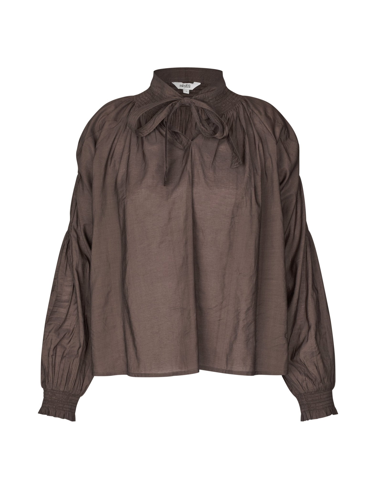 Bluse "Khalya - M" Chocolate Brown - Dein Lieblingsladen Concept