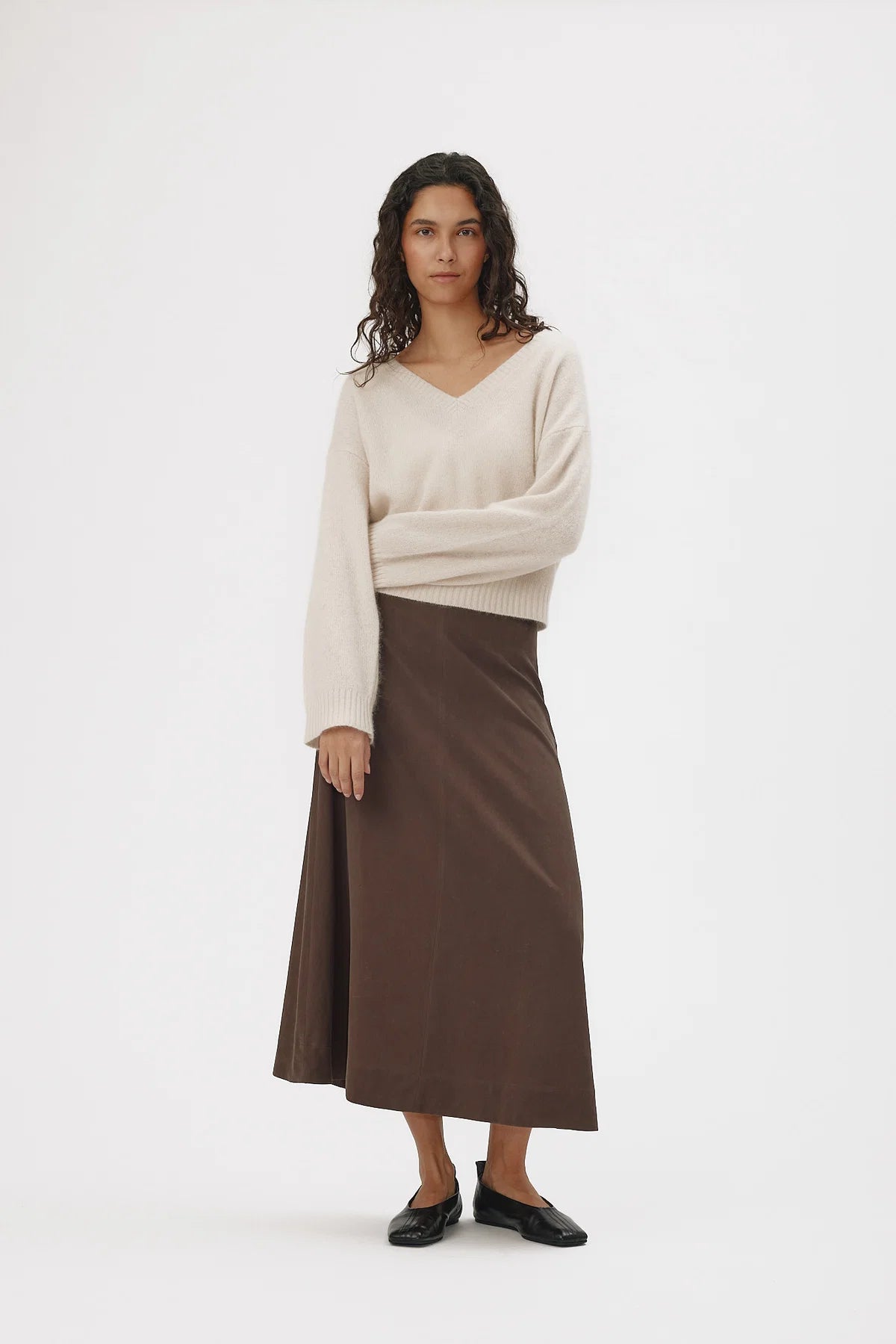 Pullover "Paige" oatmeal beige