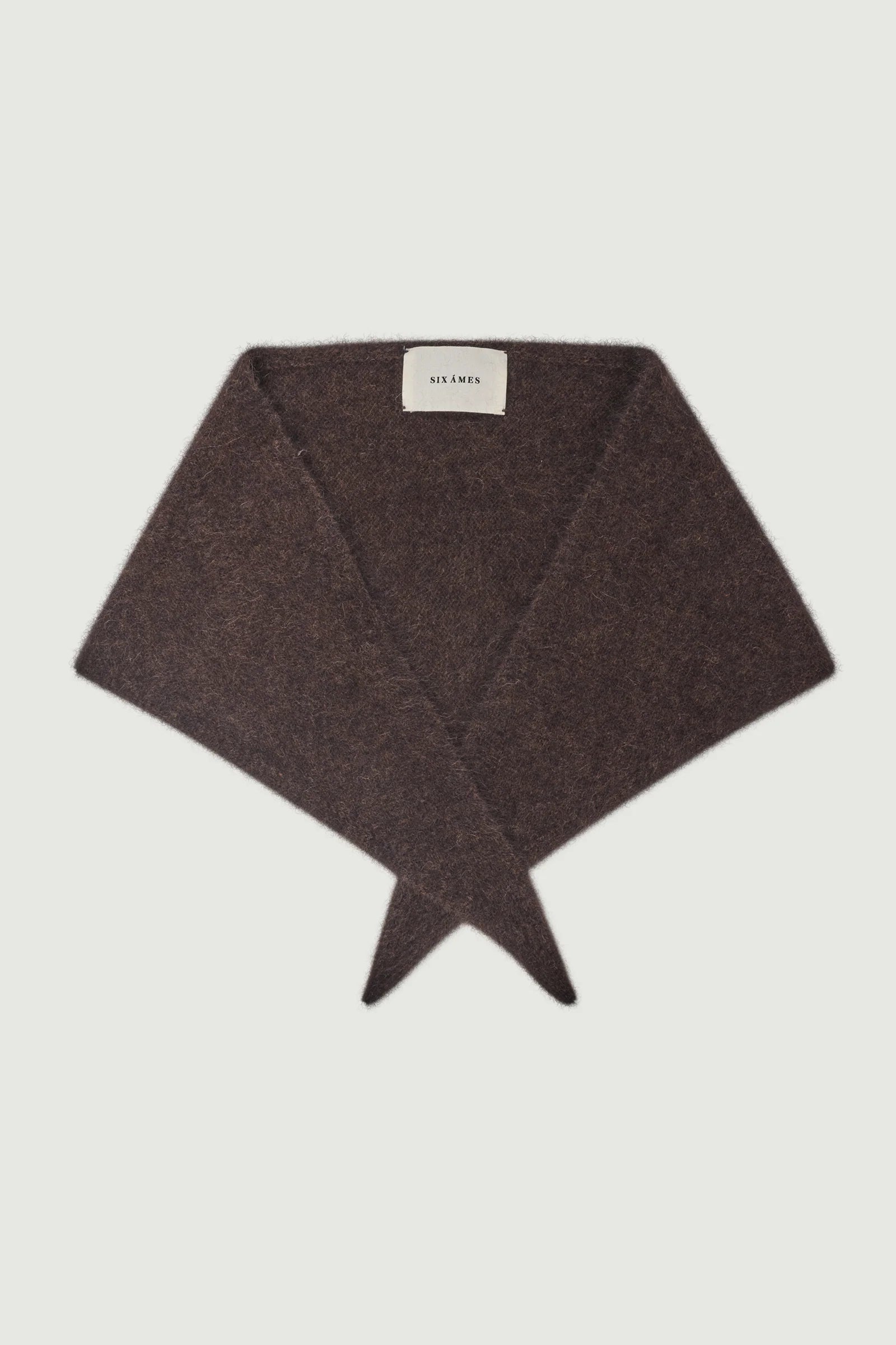 Schal "Paula" espresso brown
