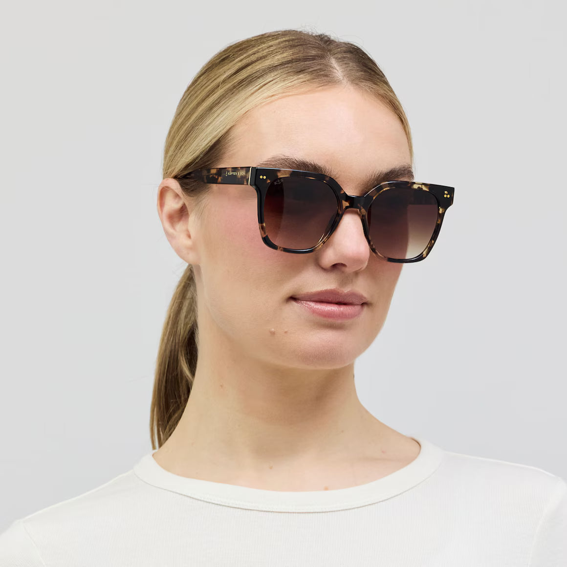 Sonnenbrille "Siena Crystal Tortoise Brown"