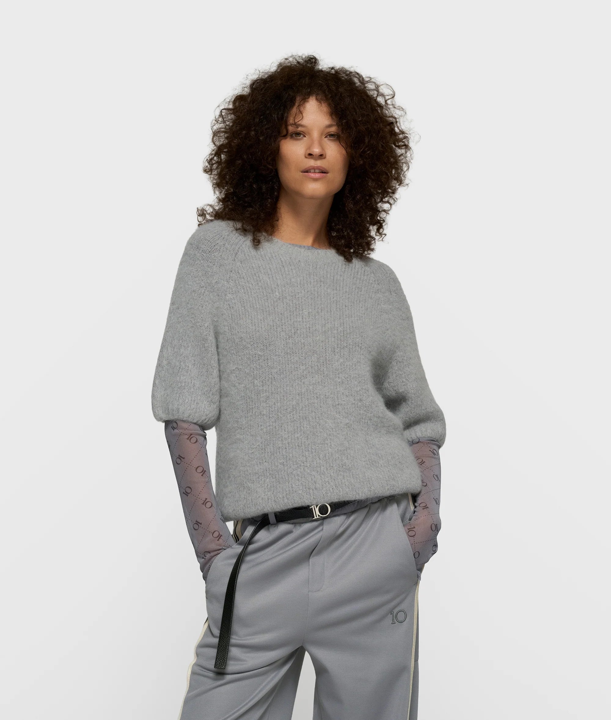 Short Sleeve Knit Sweater