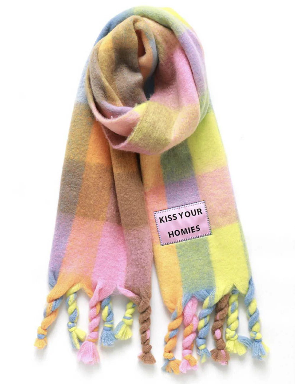 Schal "Kiss Your Homies"