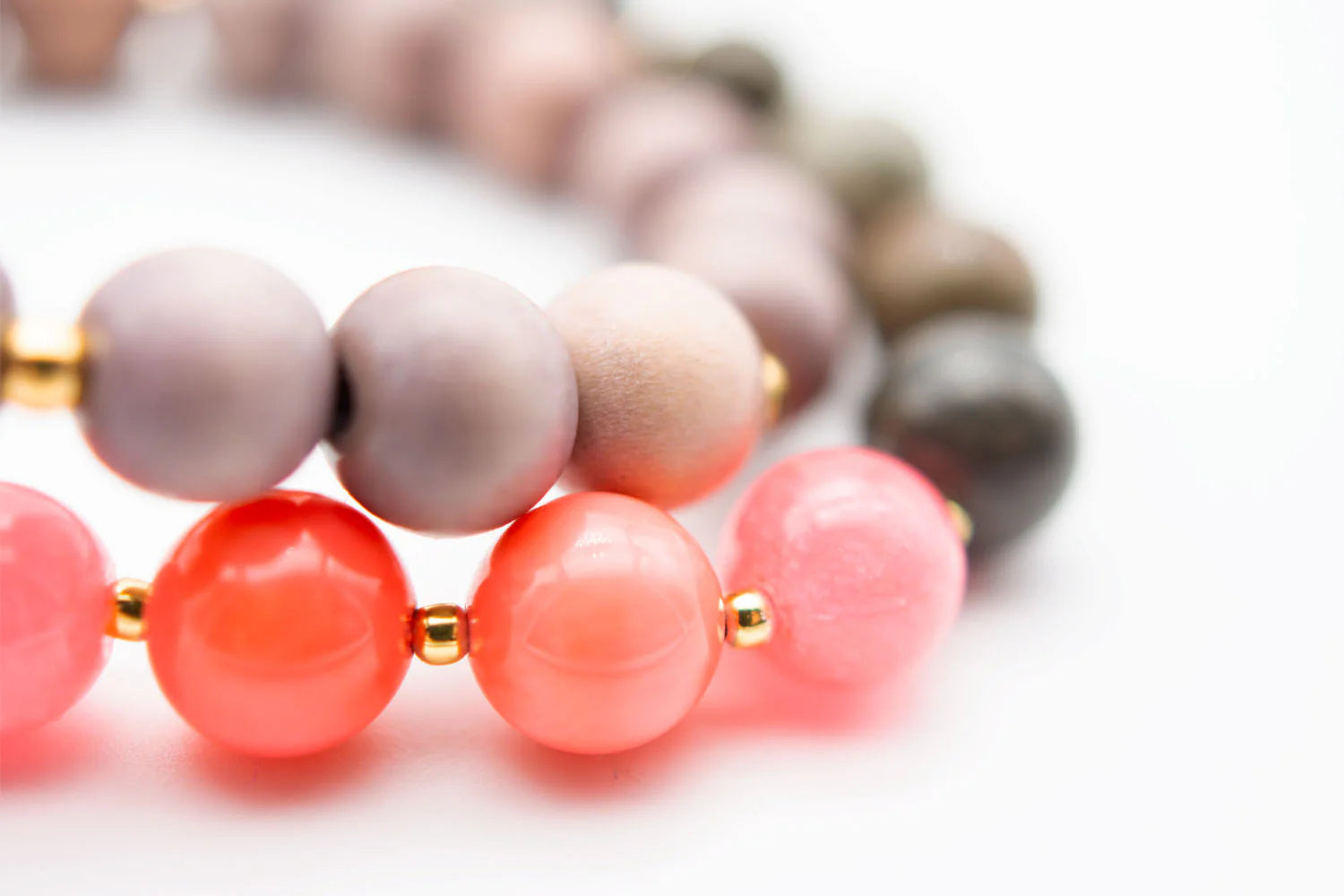 Armband „Mala Twin Indian Summer“