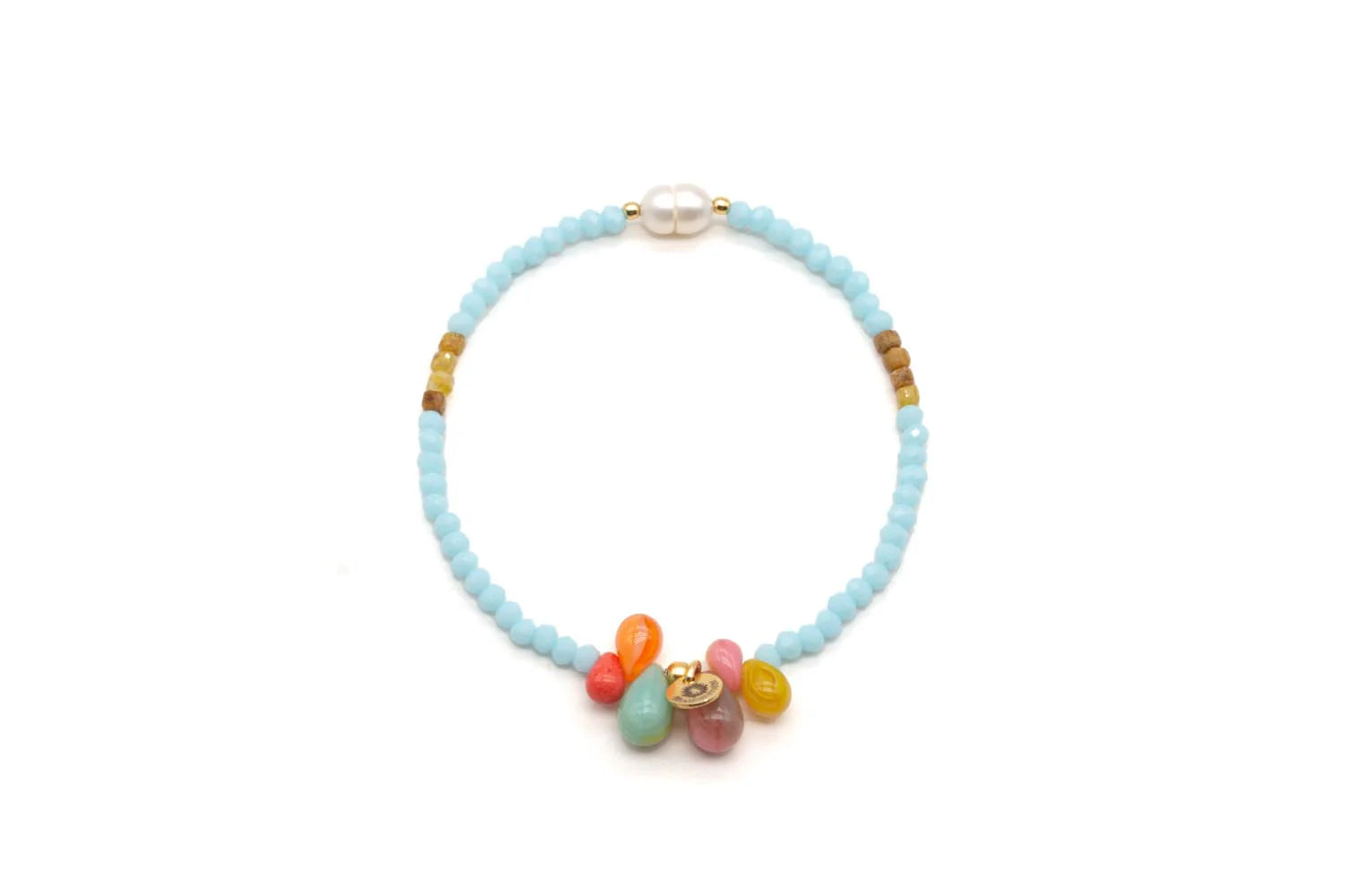 Armband „Mala Single 6Drops Something Blue"