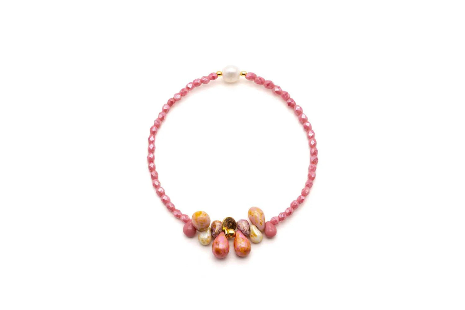 Armband „Mala Single 6Drops Tonic Blush"