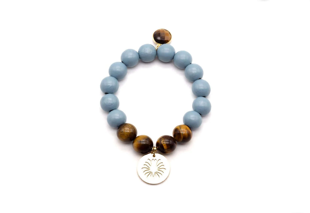 Armband "HD Soft Blue Tiger"