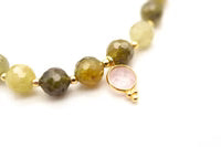 Armband „Mala Single Green Butterfly“
