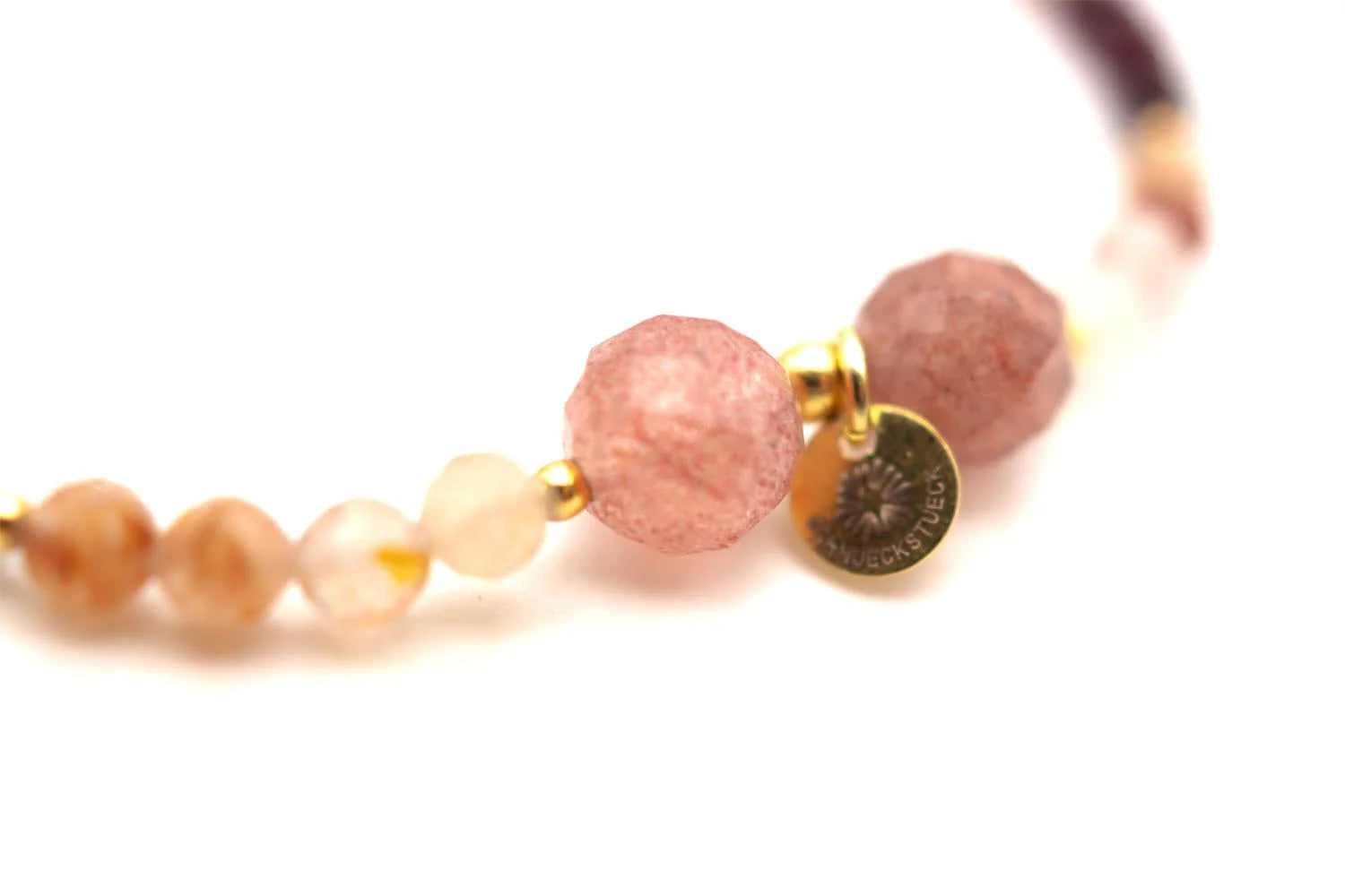 Armband "Mala Single Brown Mania"