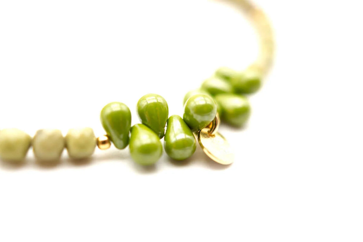 Armband "Drops Sweet Olive"