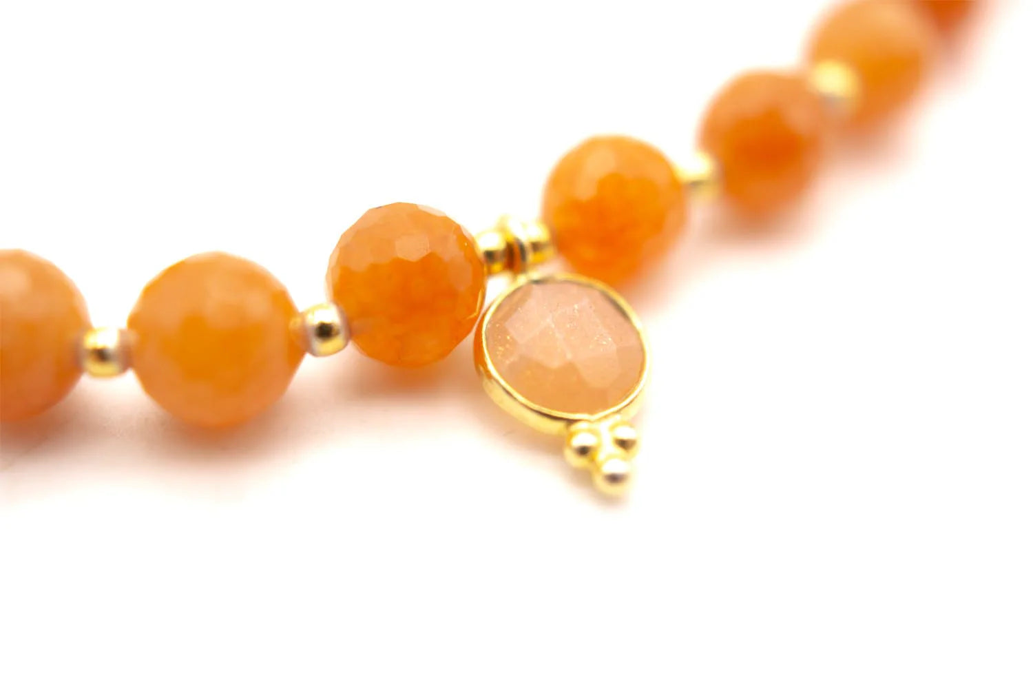 Armband "Mala Single Orange Glamour"