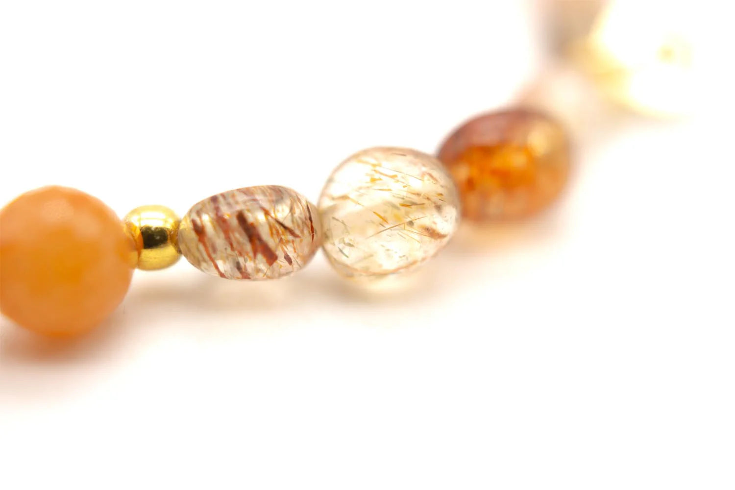 Armband "Mala Single Orange Glamour"