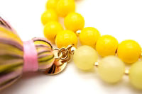 Armband „Mala Twin Lemon Flame“