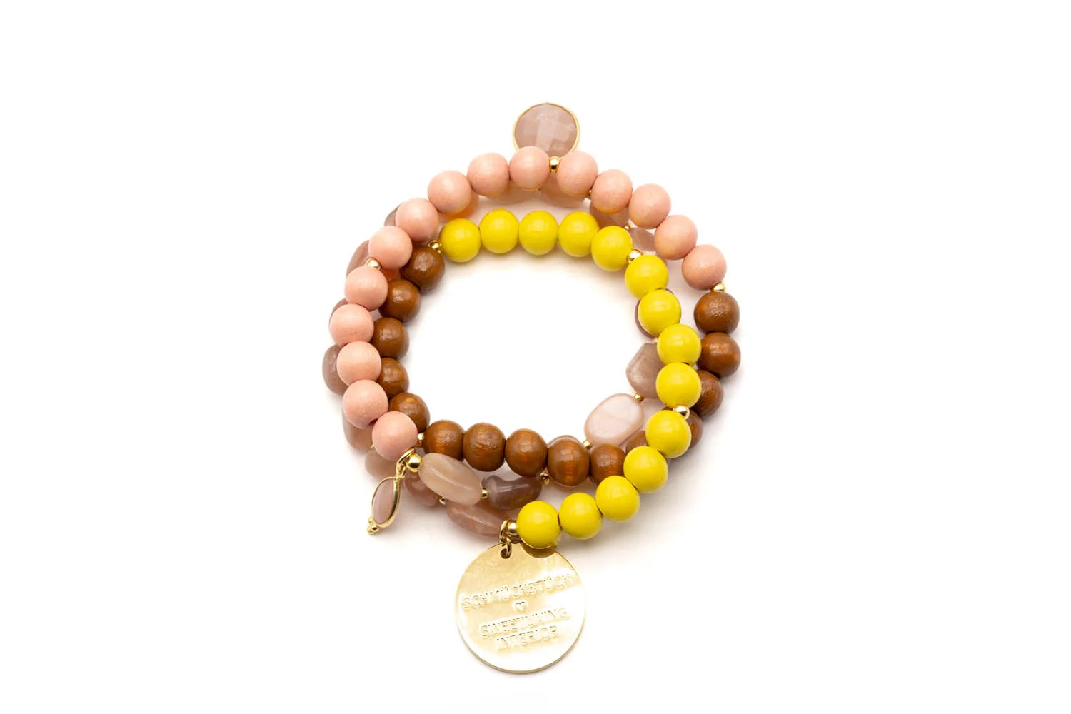 Armband "Mala Triple Sweet Desert"