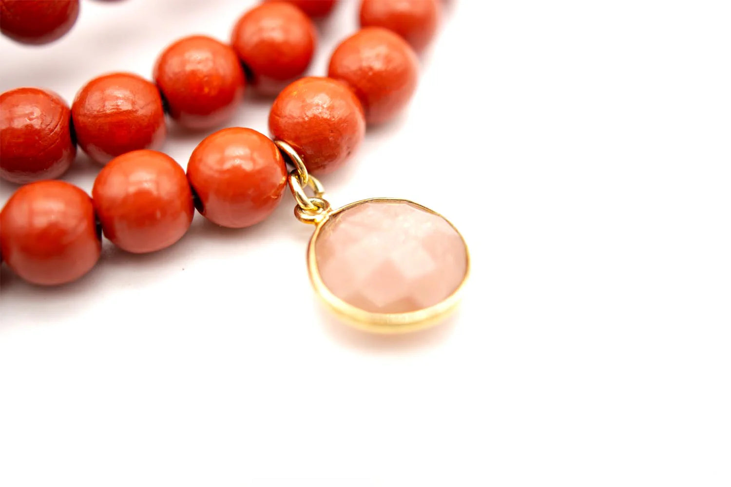 Armband "Mala Triple Sweet Pumpkin"