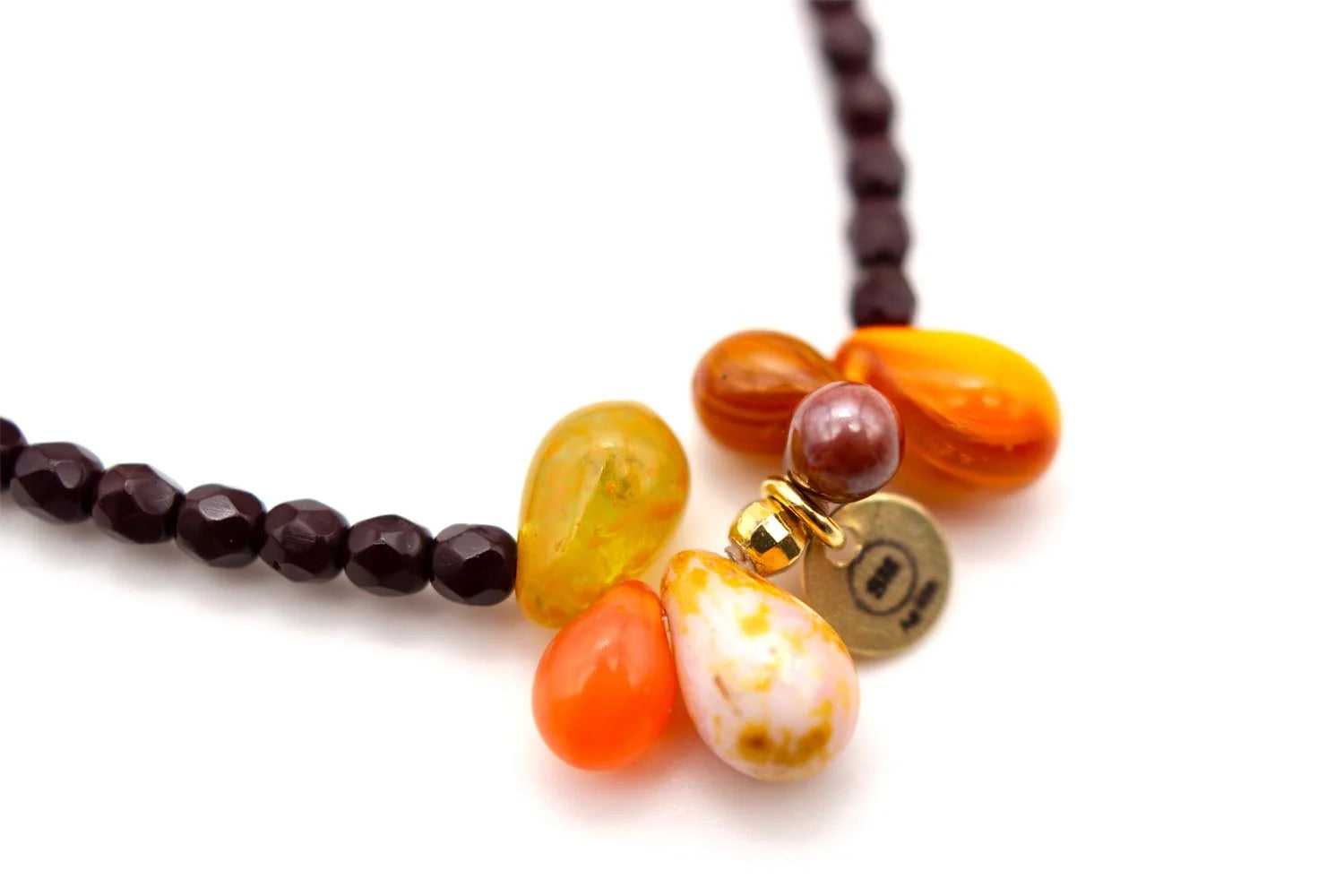 Armband "Mala Single 6Drops Chocolate"