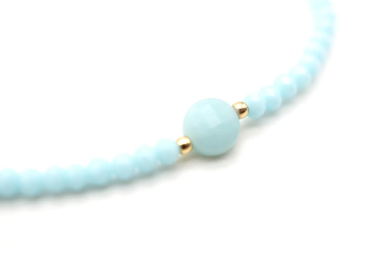 Armband "Mala Single 6Drops Pure Sky"