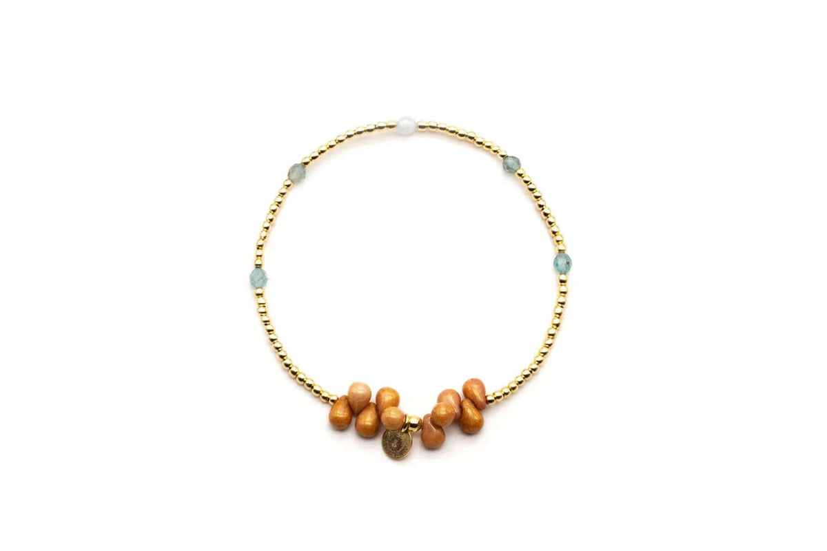Armband "Fine Jewelry Drops Caramel"