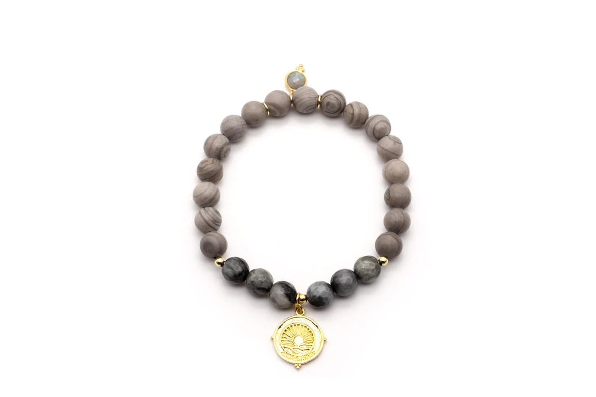 Armband "Mala Single Dark Cloud"
