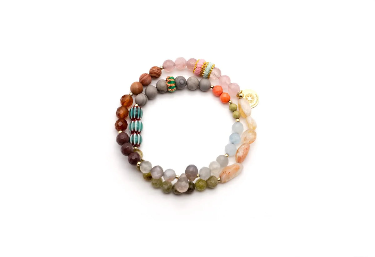 Armband "Mala Twin Autumn Vibe"