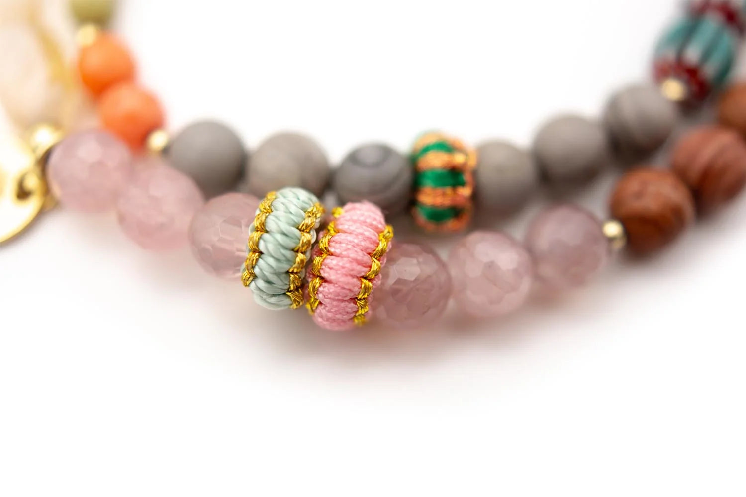 Armband "Mala Twin Autumn Vibe"