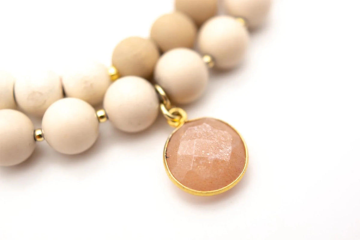 Armband "Mala Twin Macchiato"