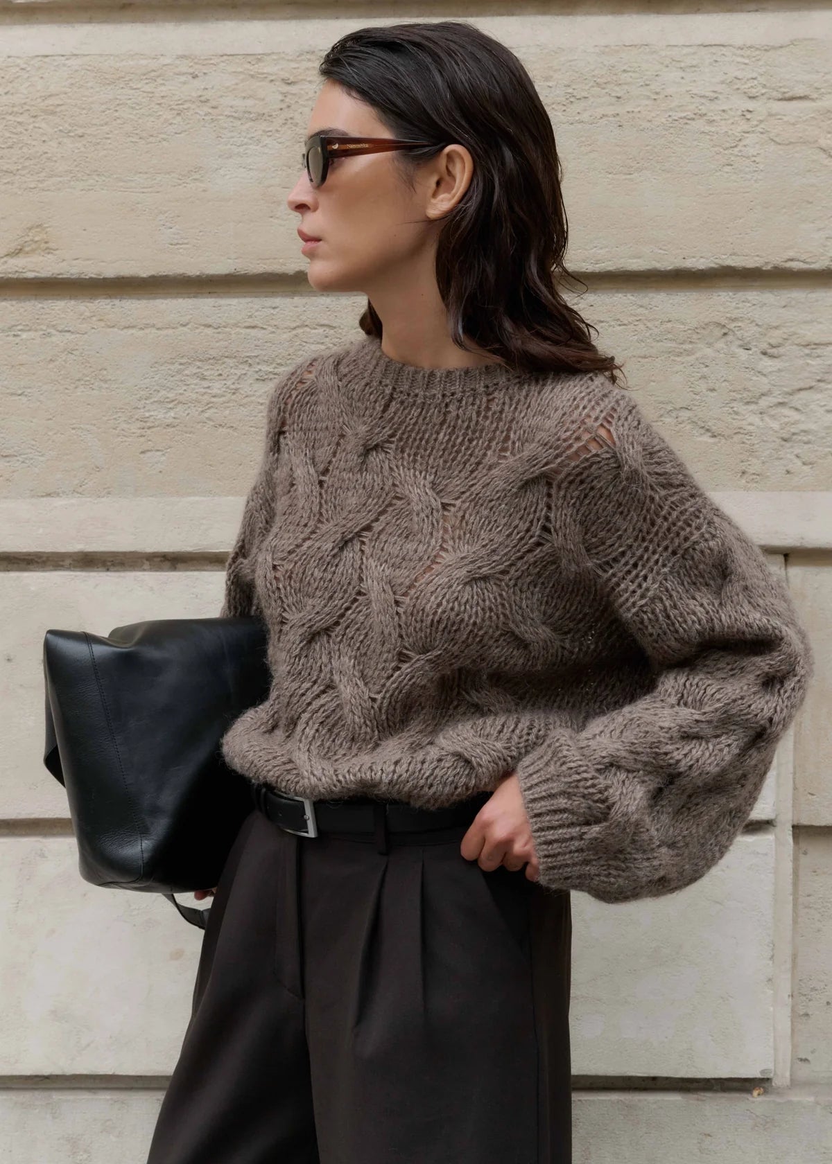 Pullover "Kae`CL"-taupe