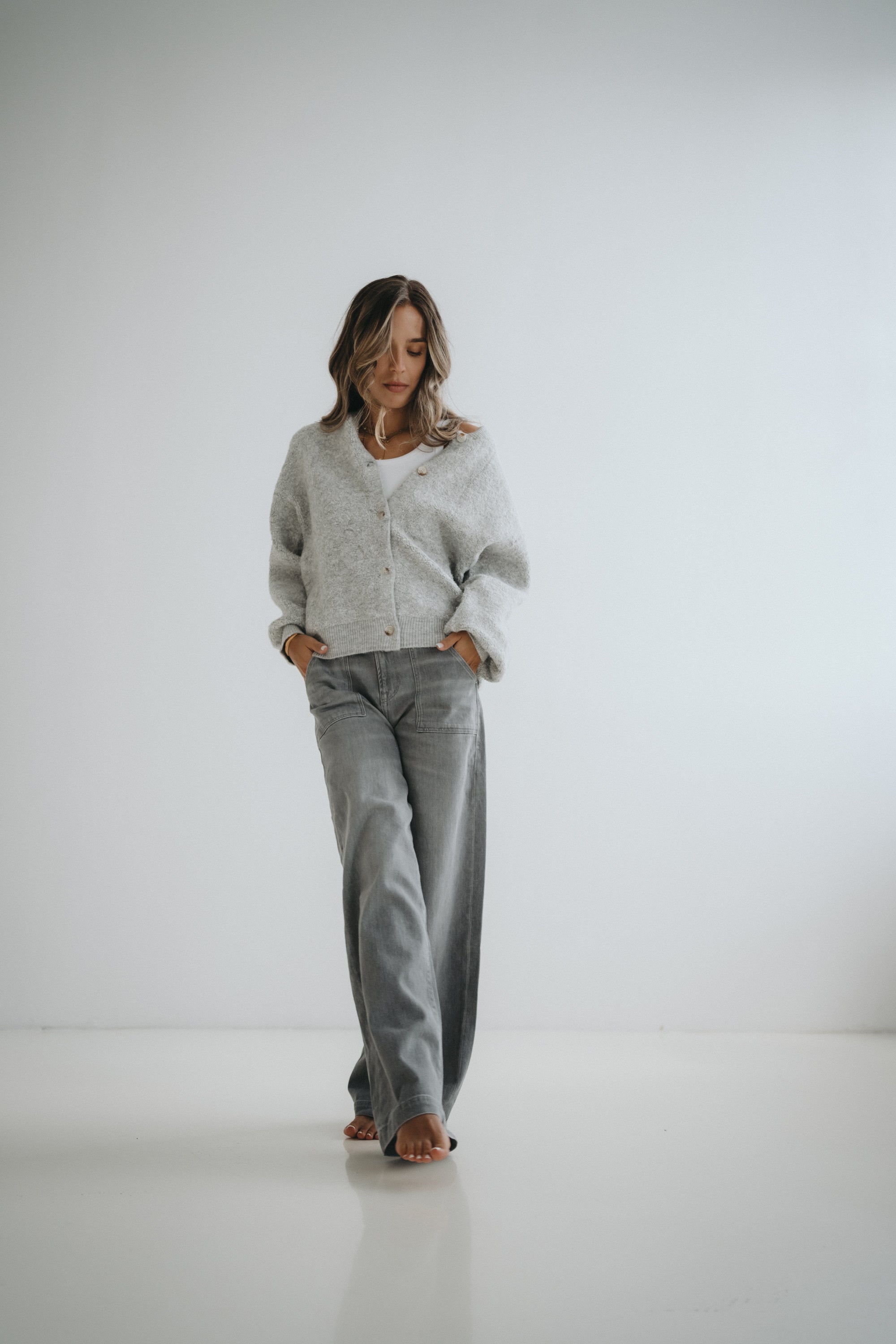 Teddyjacke „FenyaDLL“ grey