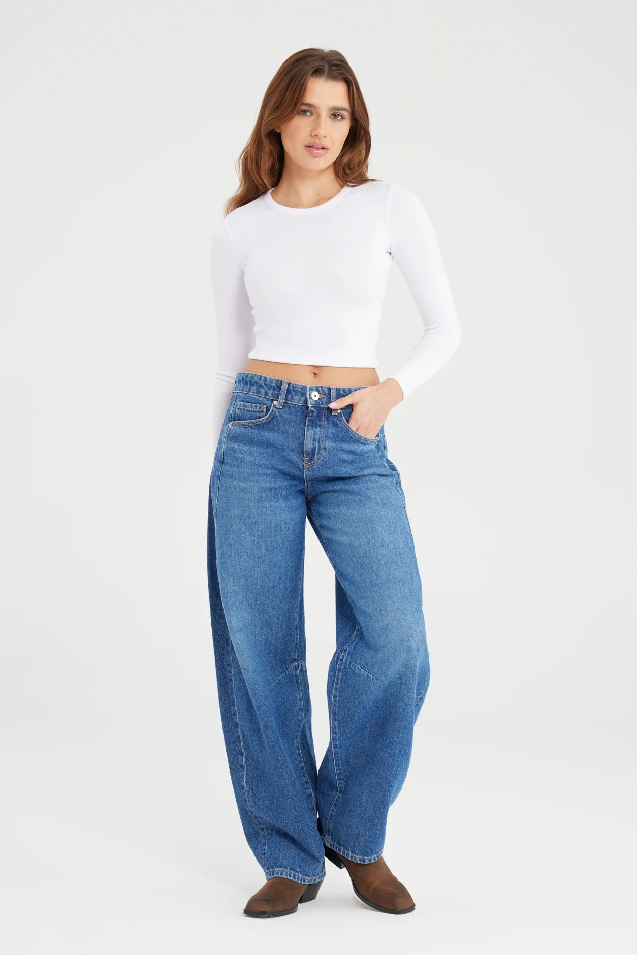 Jeans "Clara" medium blue