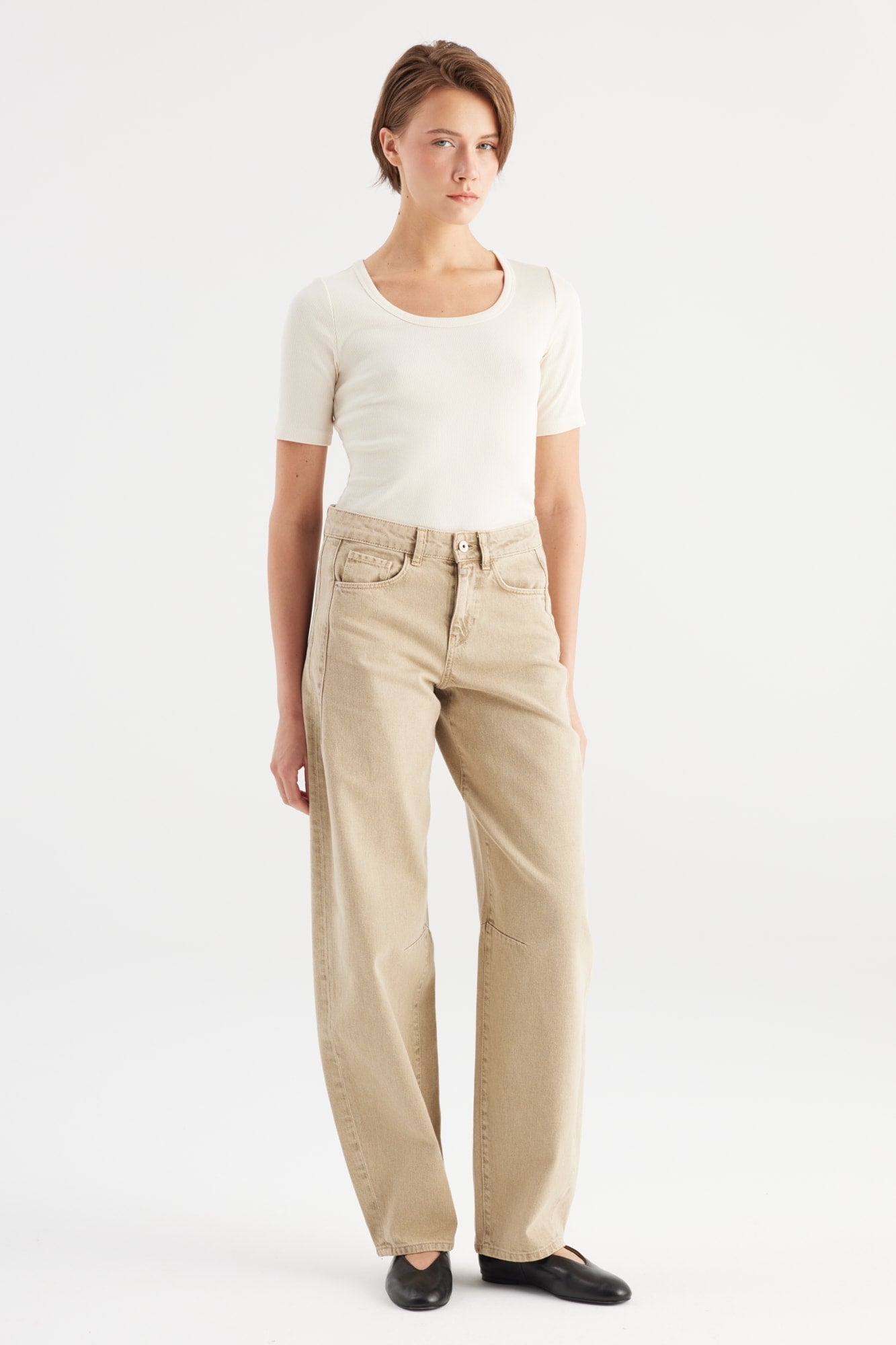 Jeans "Clara" latte - Dein Lieblingsladen Concept