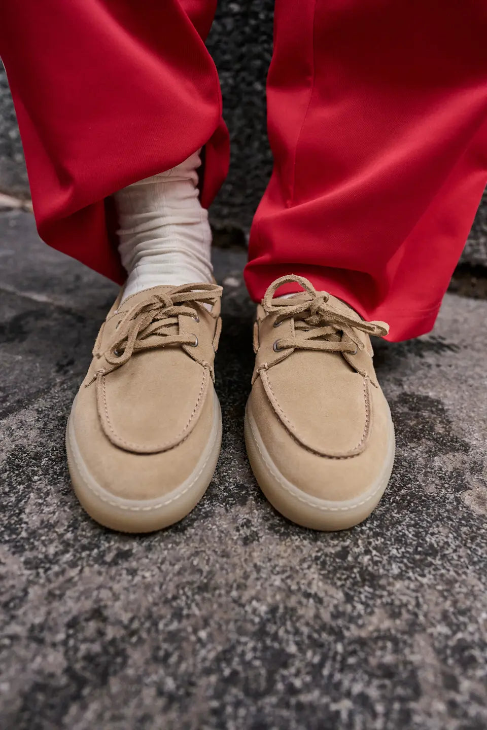 Segelschuh CPH160 Suede sand/cream