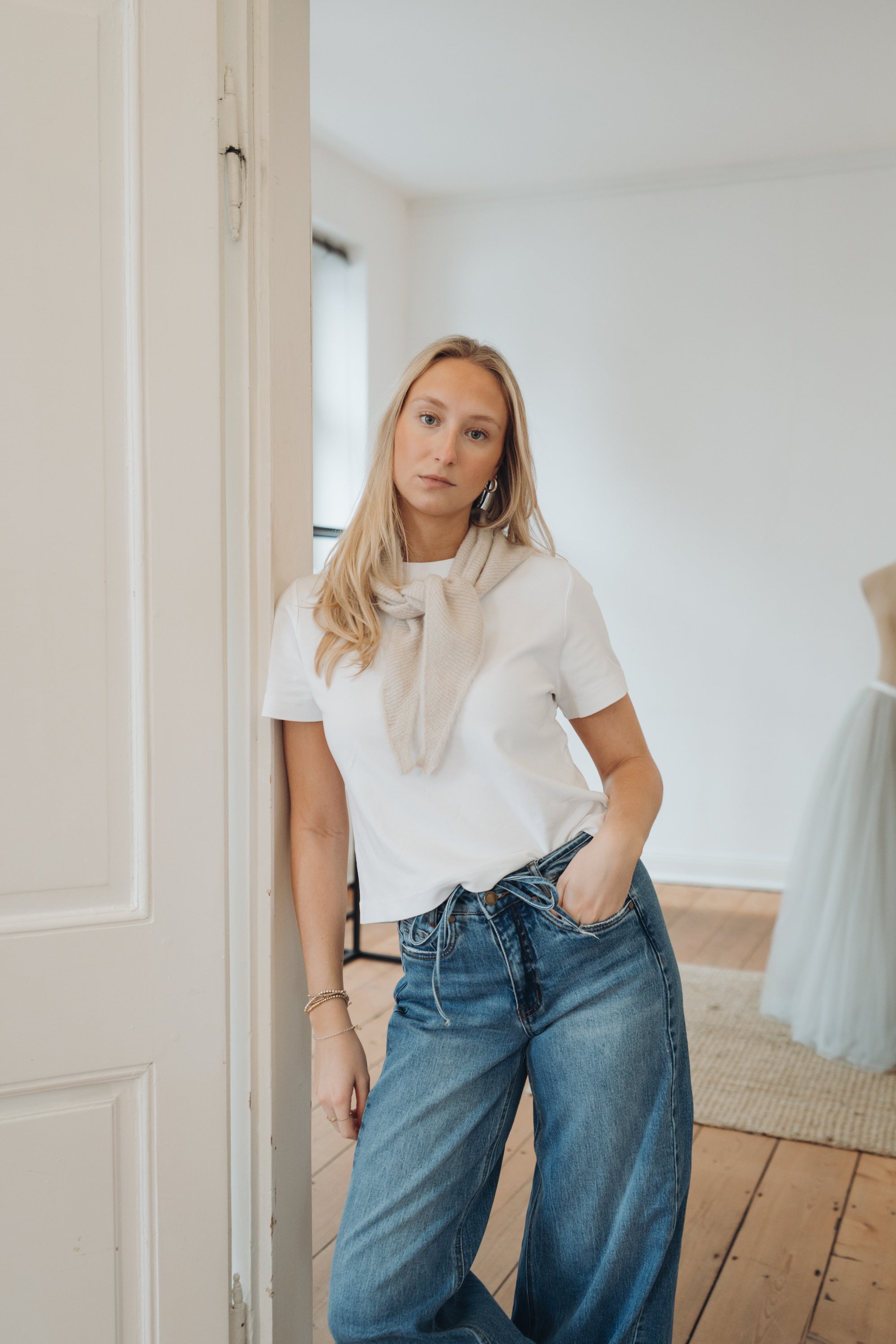 Dreieckstuch "SallyDLL" cloud dancer